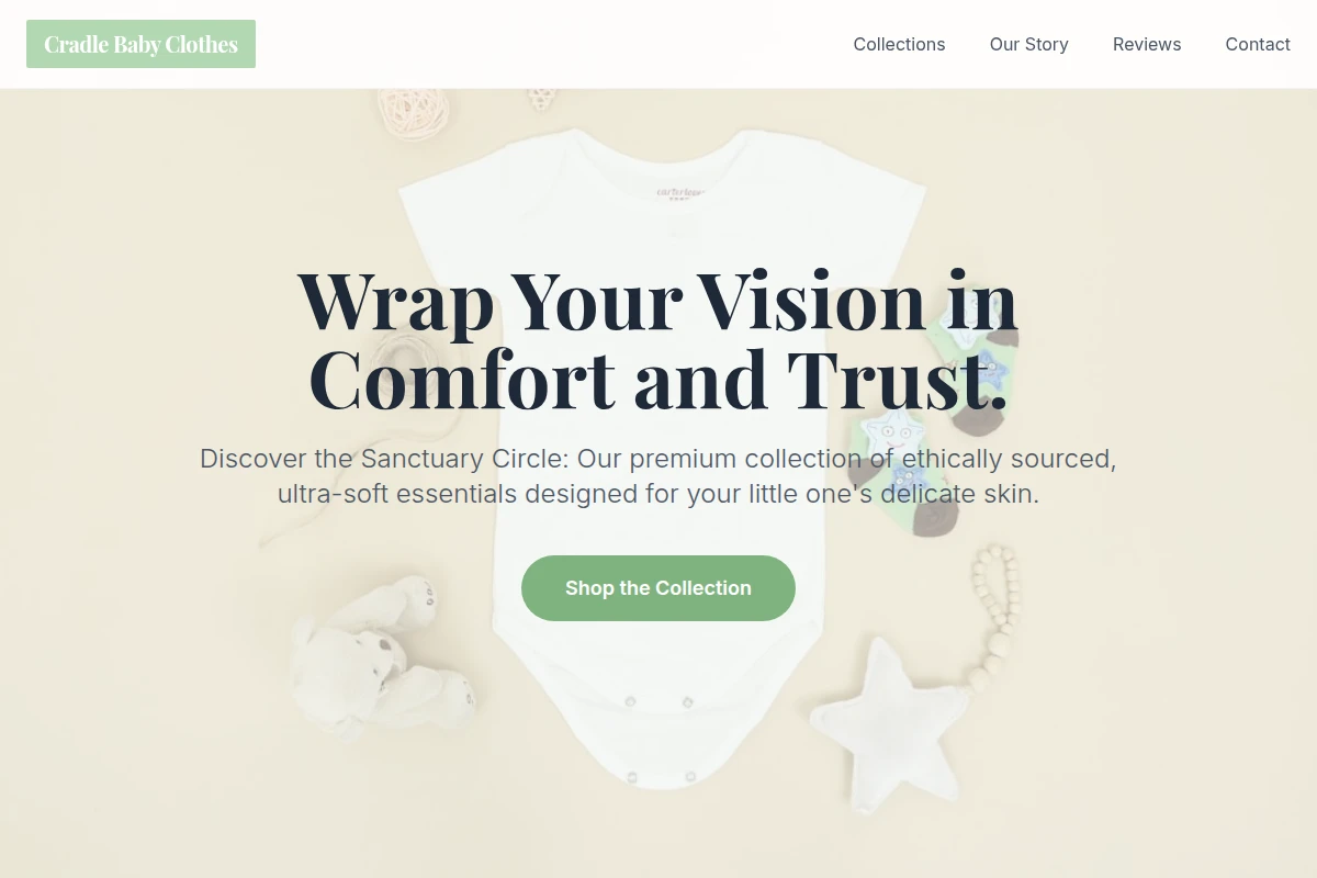 Cradle Baby Clothes